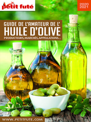 cover image of Guide De L'amateur D'huile D'olive 2020 Petit Futé
